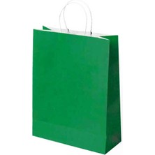 Nedi Karton Çanta Selofanlı Yeşil 35X42 - 2 Adet