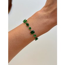 Youes Jewelry Gema Bileklik Zirkon Taşlı Bileklik Gema Serisi