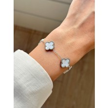 Youes Jewelry 316L Çelik Bileklik Kadın Erkek Unisex Bileklik Çift Taraflı Bileklik