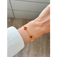 Youes Jewelry 316L Çelik Mini Bileklik Kadın Erkek Unisex Çift Taraflı Bileklik