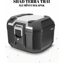 Shad TR41 Terra Alüminyum Çanta (Siyah-Gümüş)