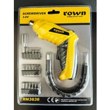 12V RN3636 Akülü Vidalama Seti Uç Seti 3.5-3.9 Ah Darbesiz Aküsüz