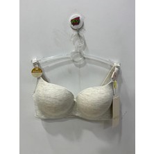 Belvü Kadın Double Destekli Penye Melanj Gri Sütyen