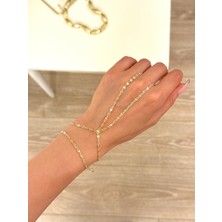 Youes Jewelry 14K Renk Çelik Şahmeran Gold Kadın Şahmeran