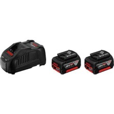 Bosch 18V Power Başlangıç Seti: 1880 Cv ve 2x Gba 18V 5.0AH Batarya