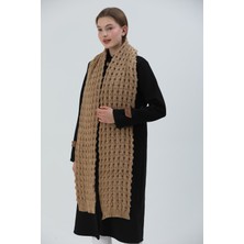 Sheilar Nopenli Örgü Triko Atkı