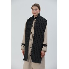 Sheilar Nopenli Örgü Triko Atkı