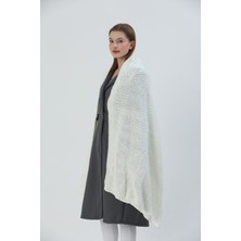 Sheilar Pirinç Örgü Omuz Şalı