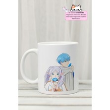 Frieren- Frieren: Beyond Journey's End Anime Tasarım Baskılı Porselen Kupa Bardak