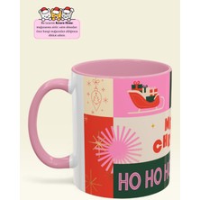 ''merry Christmas'' Tasarım Porselen Yeni Yıl Kupa Bardak Yılbaşı Hediyesi