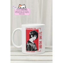 Jujutsu Kaisen - Toji Fushiguro Anime Tasarım Baskılı Porselen Kupa Bardak