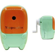 Mikro Pastel Renkli Çevirmeli Masaüstü Kalemtıraş