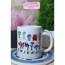 Ters Yüz - Friends Tasarım Porselen Kupa Bardak