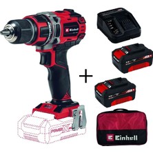 Şarjlı Vidalama Seti 18/50 Li + 2x4 Ah Starter Kit + Bez Çanta