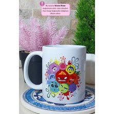 Ters Yüz - Tasarım Porselen Kupa Bardak