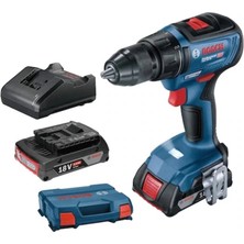 Bosch Gsr 18V-50 Çift Akülü Delme Vidalama Makinesi 2.0AH, Güç ve Çok Yönlülük