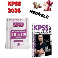 Bi Bigelio Yargı 2026 KPSS Vatandaşlık 44 + 10 Deneme Seti 2 Kitap Bigelio v