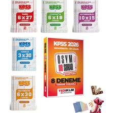 Yediiklim Yayınları Yediiklim 2026 KPSS Ortaöğretim Ön Lisans Tüm Dersler Deneme Seti