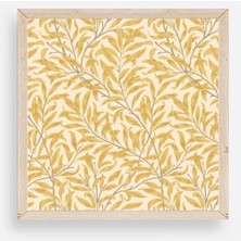 Yapraklar Ahşap Çerçeveli Tablo