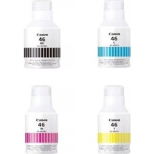 Canon Gı-46 Maxify GX6040/3040/5040/7040 4 Renk Orijnal Mürekkep Seti