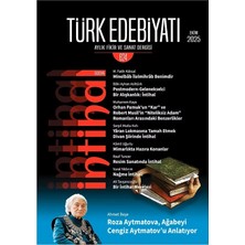 Türk Edebiyatı Dergi 624.SAYI Ekim 2025