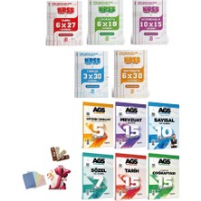 Marka Yayınları Marka KPSS - AGS Tüm Dersler Deneme Seti 11 li Set Bigelio ve Mar