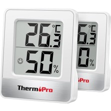 UltraNova Mini Dijital Iç Mekan Sıcaklık ve Nem Ölçer Seti, Hassas ve Güvenilir