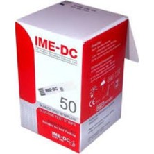 UltraNova Ime Dc Şeker Ölçüm Test Strip 50 Adet, Güvenilir ve Hassas Ölçüm