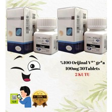 Poniry VIÂGR-A100 Mg 30'lu Tablet x 2 KUTU Gizlipaktleme Orijinal GEÇIKTIRICILI30 Hap Erkeklere Ekstra Güc Ultra Performans SERTLESTIRIÇILI30