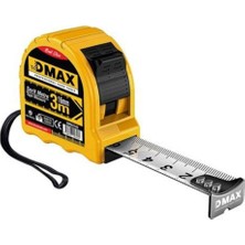 Yüksek Hassasiyetli 3M*16MM Çelik Şerit Metre, Dayanıklı ve Güvenilir