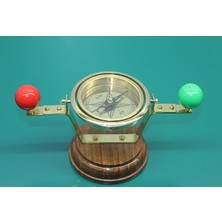 Starseven Masa Üstü Pirinç Filika Pusulası