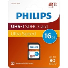 Starseven 16GB Hızlı 80MB/S Uhs-I Sdhc Hafıza Kartı (FM16SD45B/00)