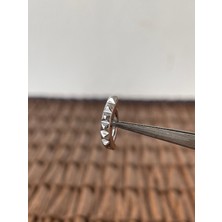 Aida Jewelss 316 L Cerrahi Çelik Piramit Çelik Göbek Piercing