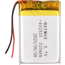 Starseven 402535 3.7V 320MAH Lityum Polimer (Li-Po) Batarya Ciklet