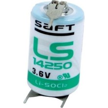 Starseven Saft Kısa Puntalı 14250 Lityum 3.6V Lı-Socı2