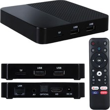 Starseven Magroid H616 4 GB Ram 64 GB Rom 4K Hd Android Box (Android 12)