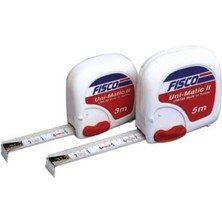 Fisco Şerit Metre 3 Metre, Dayanıklı ve Pratik Ölçüm Aracı
