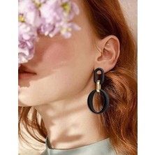 Alya's Aksesuar Akrilik Şık Damla Küpeler