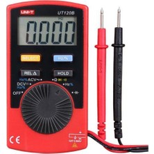 Çok Fonksiyonlu Dijital Multimetre Ut 120B, Profesyonel Klasik Elektrik Testi
