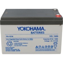 Starseven YH-121.4 12 Volt - 14 Amper Elektrikli Bisiklet Aküsü (150X95X98 Mm)