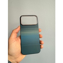 Sidens Store iphone 17 Pro Max Uyumlu Ekoseli Magsafe Özellikli Kılıf