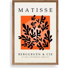 Yapraklar Ahşap Çerçeveli Tablo