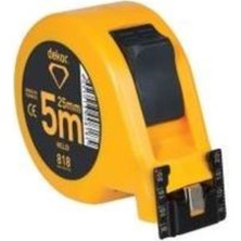 Yüksek Hassasiyetli 5 M, 25 mm Çelik Şerit Metre ile Ölçüm Kolaylığı