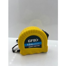 UltraNova Dayanıklı Çelik Şerit Metre 10 Mt, 25 Mm, Hassas Ölçüm Araçları