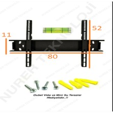 Nurer Teknoloji Sb  sunny 65" Uydu Alıcılı Sabit Duvar Tipi Tv Askı Aparatı