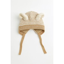 Greenmoon Dış Kısmı Örme Iç Kısmı %100 Pamuk Bebek Bere