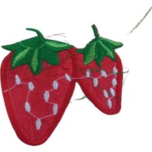 SHC4200 Aplike Ütü Ile Yapışan 2'li Çilek Desen