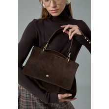 Eloıss %100  Süet /deri Çanta