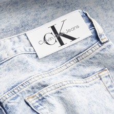 Calvin Klein Erkek Mavi Calvin Klein 90's Straıght Erkek Mavi Kot Pantolon