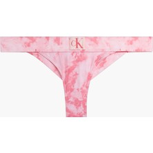 Calvin Klein Kadın Pembe Calvin Klein Brazılıan-Prınt Kadın Pembe Bikini Altı